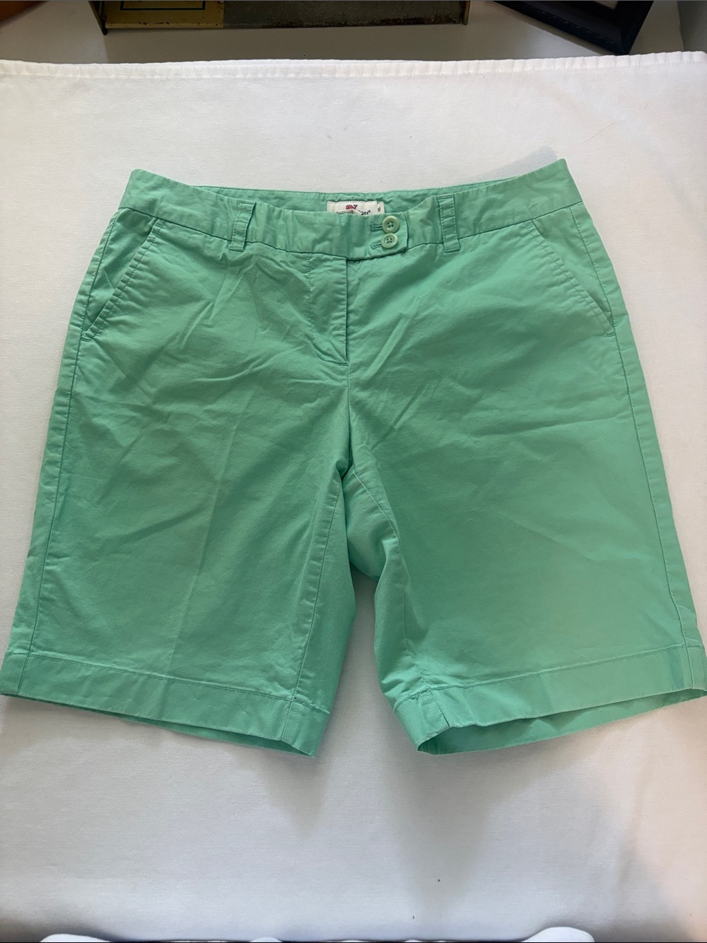 Vineyard Vines Mint Green Bermuda Shorts - size 10